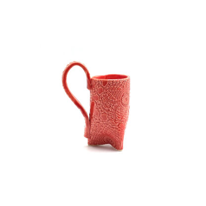 Ceramic tripod mug